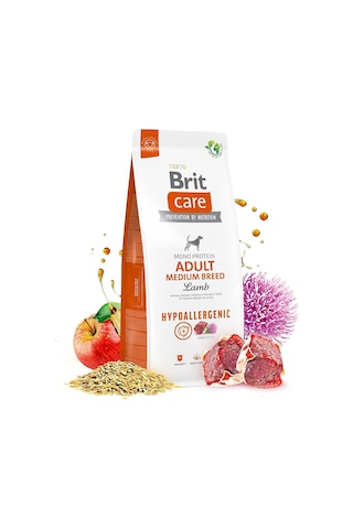Brit Care Hypoallergenic Köpek Kuru Maması, Yetişkin Orta Irk, 3 Kg