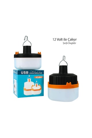 Powermaster Ht-a11 12 Volt Siyah Led Lamba Krokodil Maşalı Uçlu 21 Smd Ledli Şeffaf