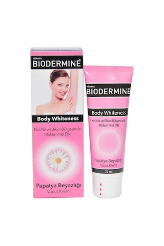 Biodermine Minera Papatya Beyazlığı Vücut Beyalatıcı Kremi 75 ML
