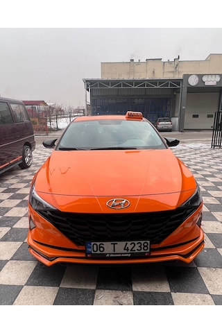 hyundai elentra (2021...) ön tampon eki---fibersan tuning