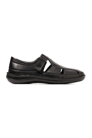 Sneaker Erkek Og-146 John May 101 Siyah Dolaplı Deri