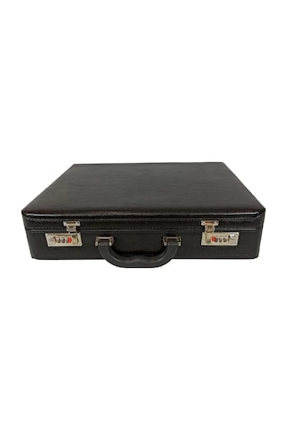 Case Club James Bond 10 Cm Klasik Evrak Çantası Şifreli Kilit Siyah