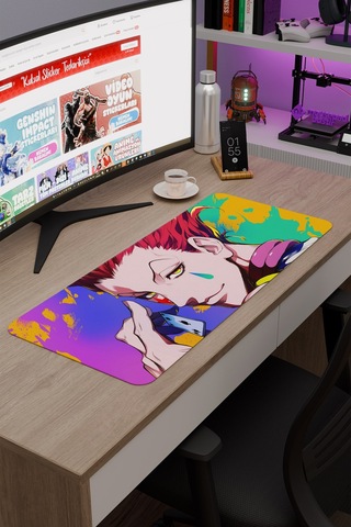 Hunter Hunter Anime V2 - 70x30 Xl Gaming Kauçuk Kaymaz Taban Mouse Pad Fare Altlığı