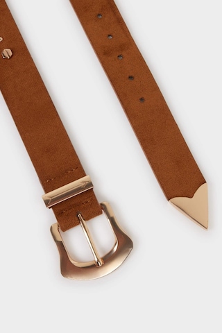 Defacto Kadın Suni Deri Jean Kemeri F3275axnsbn66 Kahve