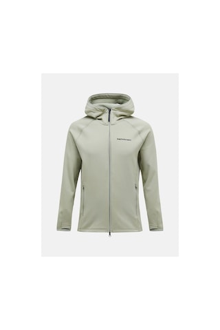 Peak Performance M Chill Light Zip Hood Fleece Lımıt Green G77250130-30179-3889 Yeşil