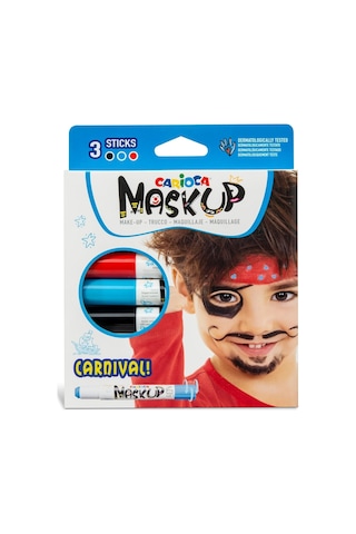 Carioca Mask Up Yüz Boyası Karnaval 3 Renk Genel