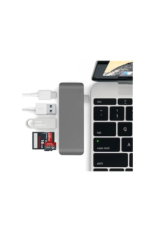 Ally 5 İn1 Usb-c Hub 3.0 Type-c Şarj Kart Reader Type-c Bütün Cihazlar İçin- 5775
