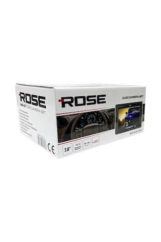 Rose Mr-07 7 Widescreen, Led Ekran Araç Kamera Seti