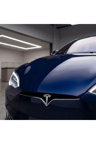 Tesla Uyumlu Arma Amblemi Krom
