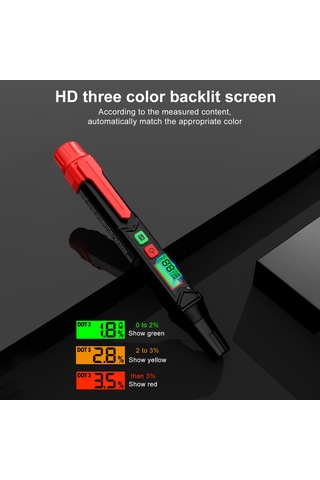 Springsun Habotest Ht662 Fren Hidroliği Test Kalemi - Lcd Dijital+sesli-ışıklı Alarm+3 Renkli Arka Işık İle Otomobil/motosiklet Test Cihazı