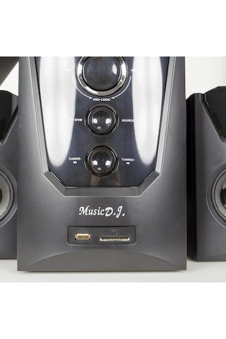 Music D.J MD-9500BT Bluetooth Surround Dijital Ekran 5.1 Ses Sistemi