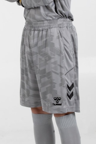 Hummel Line Kaleci Şort Gri