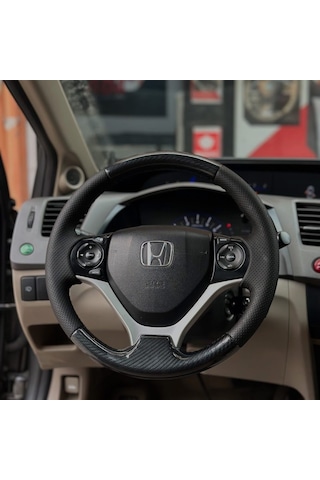 Honda Civic Fb7 Araca Özel Direksiyon Kılıfı Açıklamımızı Okuyunu Siyah