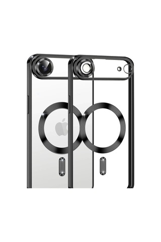 Apple Apple Uyumlu iPhone 17 Air Kross Magneticsafe Kapak - Siyah