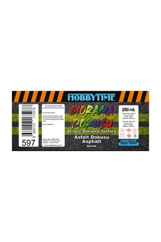 Hobbytime 597 250 Ml. Asfalt Dokusu Asphalt -57604