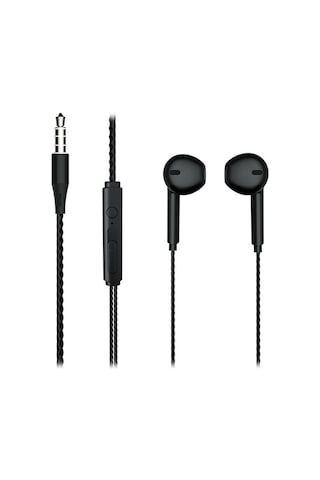 Lecoo Eh104b 3.5 Mm Jacklı Kablolu Kulak İçi Mikrofonlu Kulaklık Siyah 2