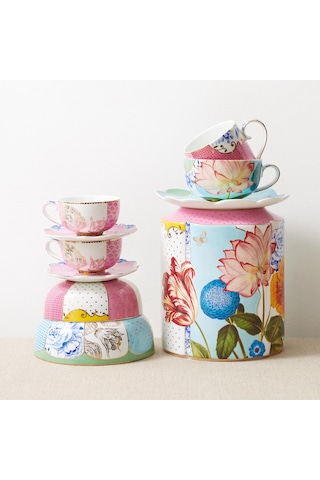 Pembe Porselen Çorba Kasesi 12,5 Cm