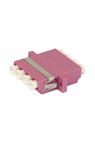 Alfafonet Lc/pc Quad Multimode Om4 Fiber Optik Adaptör 1 Paket - 25 Adet