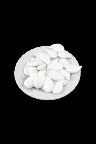 Damla Desen 30x17 Mm Beyaz İçten Delikli Takı Boncuk 15 Adet