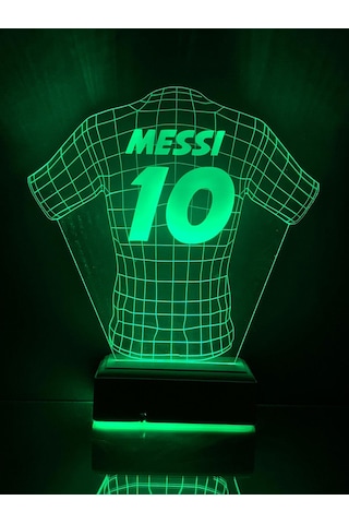 Futbol Sevenlere Hediye Tasarım 3D Led Forma Gece Lambası