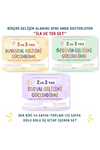 2 Ve 3 Yaş İçin Eğitici Etkinlik Seti Duygusal,sosyal,zihinsel, Özgüven Gelişimi Destekler