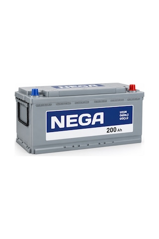 Nega 200 Ah 12v Konvansiyonel Araç Aküsü