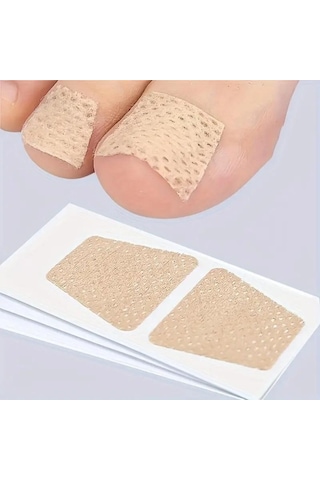 Kolay Uygulanabilir Ayak Tırnağı Onarım Yaması 24242446516 Yeşil