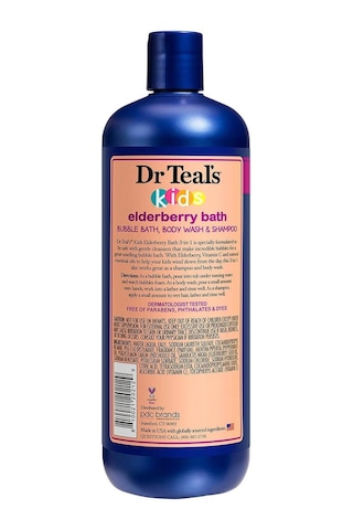 Dr.teals Kids Elderberry 3in1 Banyo Köpüğü + Vücut Şampuanı + Şampuan 591ml