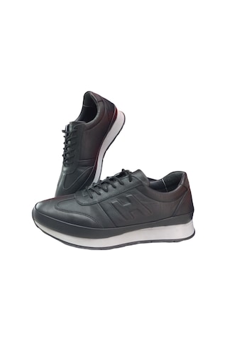 Growish Gr0097 Hakiki Deri Sneaker Erkek Ayakkabı Siyah