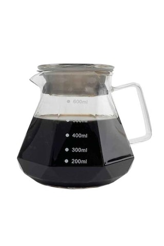 Epinox Profesyonel Borosilikat Cam Kahve Sürahisi 600 Ml Yks-60
