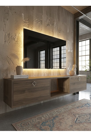 Resital Tv Ünitesi S1832-2 Ceviz Ceviz