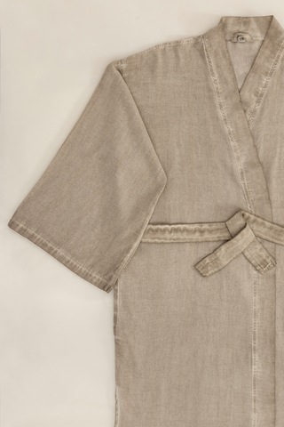 Raw Pamuk Vizon Sabahlık Kimono S-m 1518a Vizon