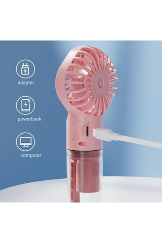 Ambition Taşınabilir El Tipi Fan Su Sisi Fan Öğrenci Yurdu Mini