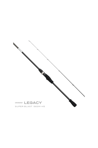 Apia Grandage Legacy Super Blast S83m-hs 2.51m 2-15gr Solid Uç Light Spin Olta Kamışı