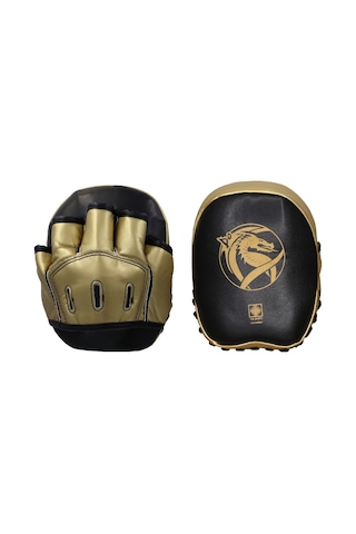 Dragondo 40203-p Micro Ellik Kick Boks Ellik Lapa Çift Siyah - Altın