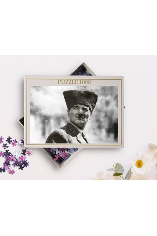 Bk Home Atatürk Tasarımlı 1000 Parça Profesyonel Puzzle-13