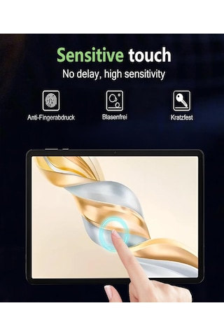Honor Pad X9a 11.5 Inç 2025 Nano Kırılmaz Ekran Koruyucu Şeffaf Cam Tam Uyumlu