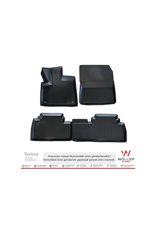 Citroen Berlingo Paspas 2019 Sonrası 3D Havuzlu Wöller Paspas