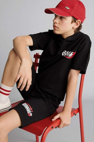 Defacto Sweatshirt Kumaşı 2li Takım Erkek Çocuk H0327a826smbk81 Siyah-bk81