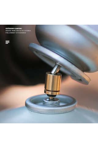 Dofolink Kuru Gaz Deposu Doldurma Adaptörü, Bakır Malzeme, Leakage Engelleme, Çift Lastik O-ring, Kamp Çalışma Gereci Aksesuarı, 2 Adet Set Altın