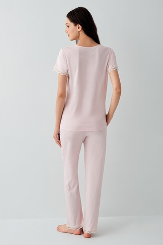 Pierre Cardin Kadın Pembe Pijama Takımı Pembe