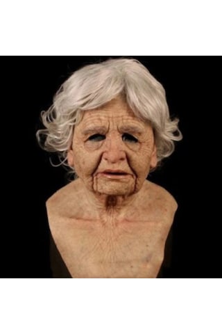 Xindoker Korkunç Kral Yetişkin Erkek Saçlı Maske - Halloween Giyim Aksesuarı, Yumuşak Kumaş, Dayanıklı Ve Konforlu