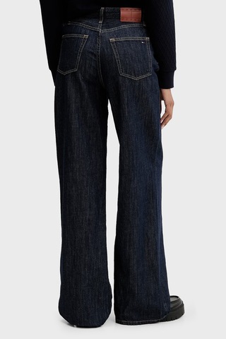 Tommy Jeans Pamuklu Yüksek Bel Geniş Paça Jean Kadın Kot Pantolon Dw0dw23093 1bk Mavi