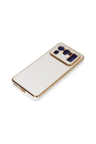 Newface Xiaomi Mi 11 Ultra Kılıf Volet Silikon - Beyaz Resimdeki