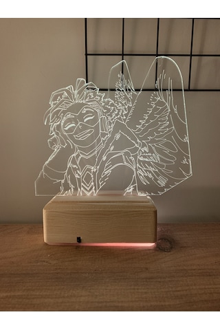 Hawks My Hero Academia 16 Renk Gece Lambası