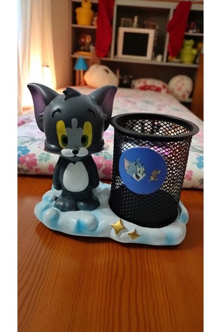 Çizgi Flim Karakteri Tom Kaliteli Ve Ağır Malzeme Yapımı Kalemlik Boyut 15cm 15 Cm Diğer