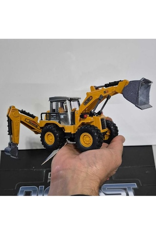 Dozer Kırılmaz Excavatör Hareketli Kol Ve Burun Oyuncak Glw Gruop Kepçe Iş Makinası
