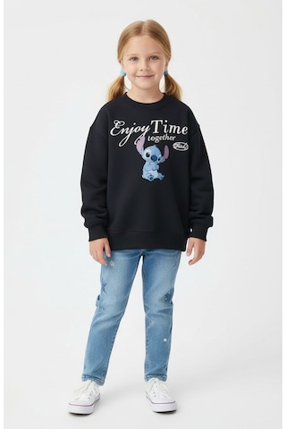 Seabubbles Stitch Çocuk Sweatshirt St09527 Lacivert
