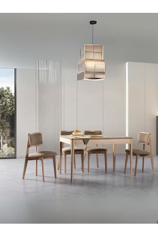 Urbanis Açılır Yemek Masası 170'lik Natural