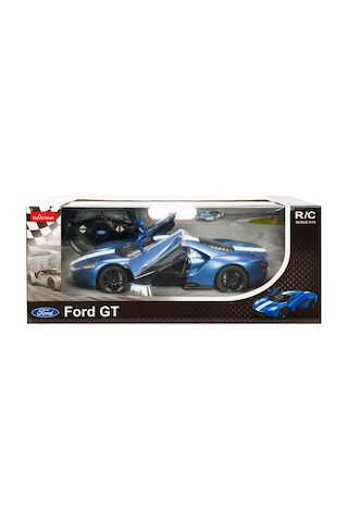 Rastar 1:14 Ford Gt Uzaktan Kumandalı Işıklı Araba - Mavi Standart Mavi